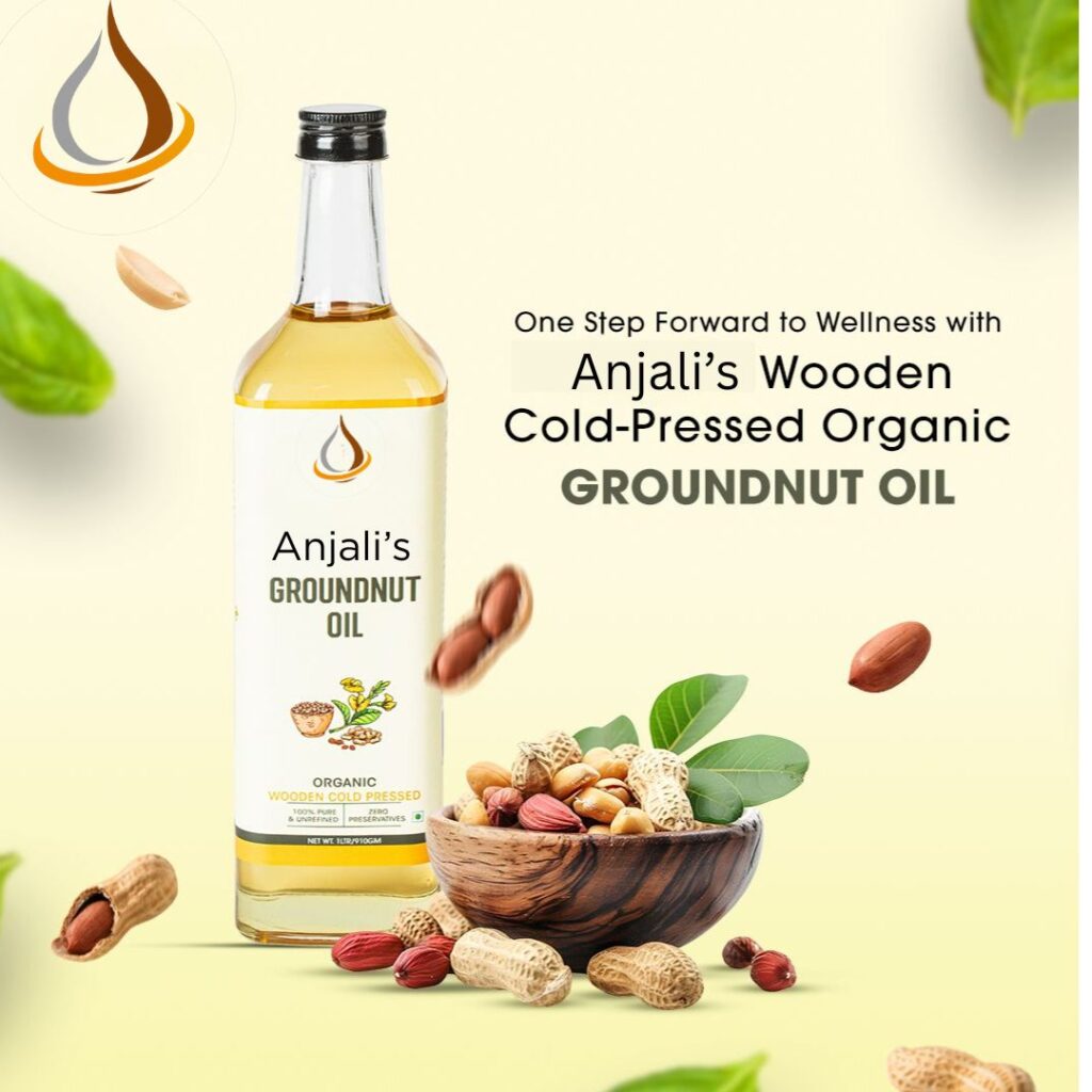 Cold-Pressed Groundnut Oil